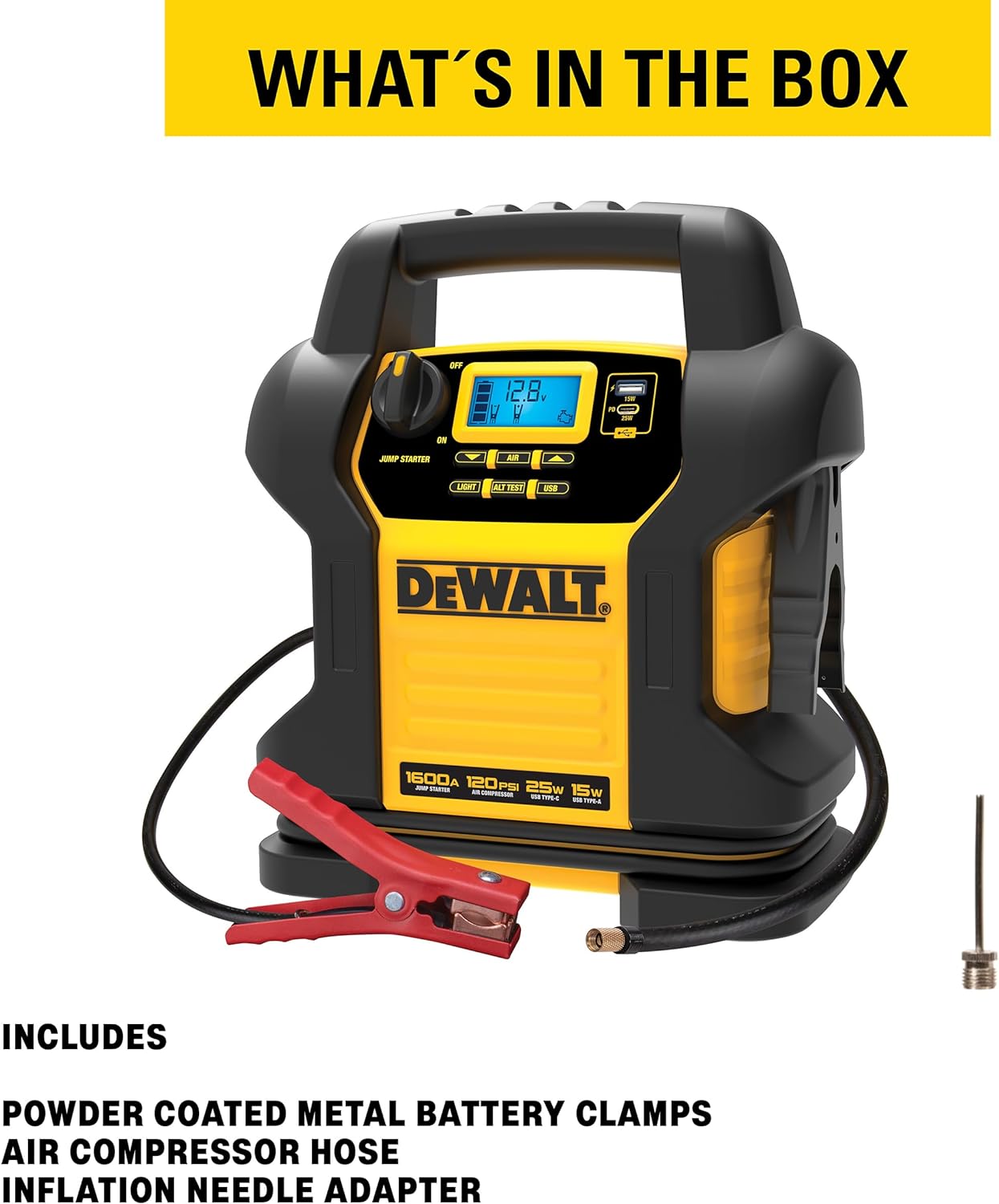 Dewalt car battery online charger 1400