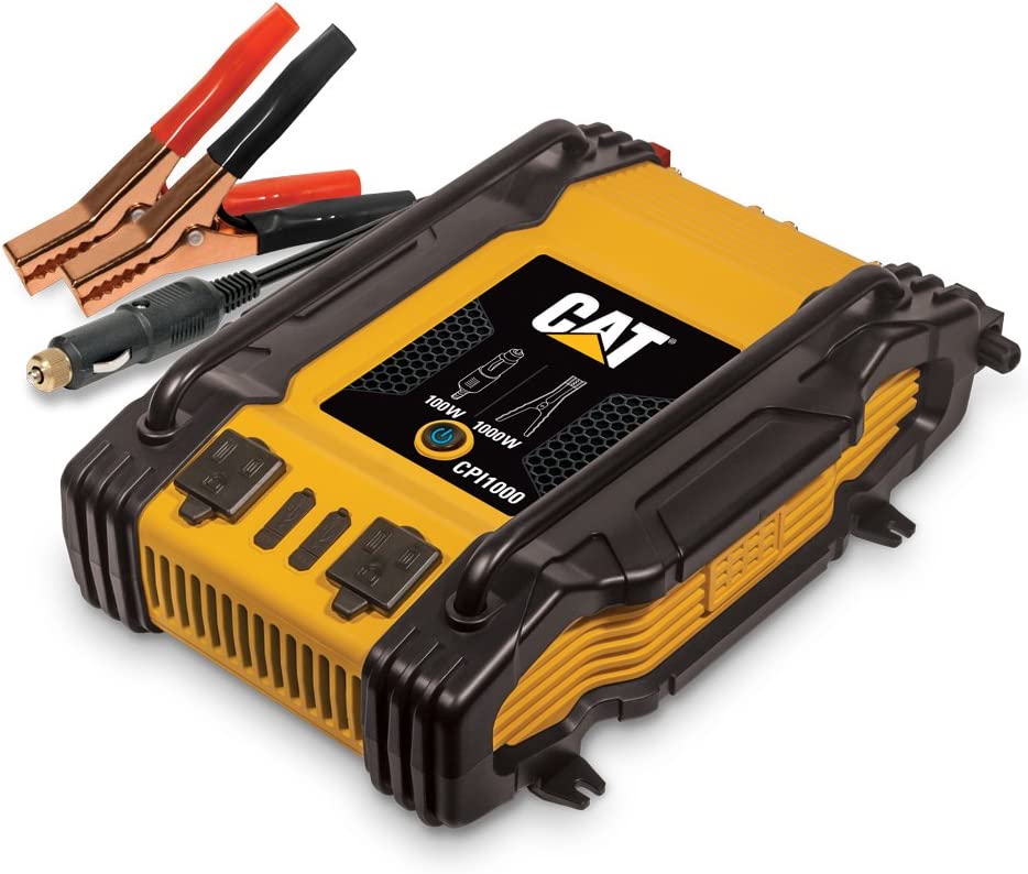 Caterpillar CAT 1000 WATT Power Inverter with USB Charging Ports