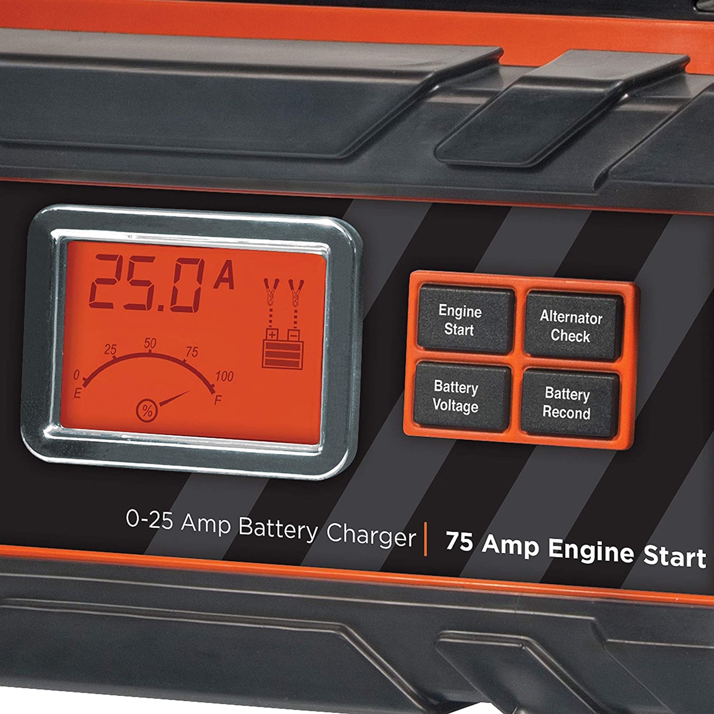 Black & Decker Smart Battery Charger 25 Amp Fully Automatic With 75 Amp  Engine Start,  price tracker / tracking,  price history  charts,  price watches,  price drop alerts