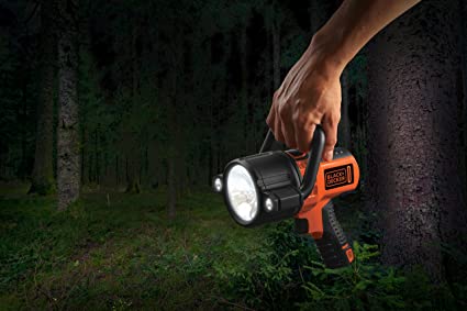 BLACK DECKER SLV2B Rechargeable Flashlight 750 Lumen Lithium Ion