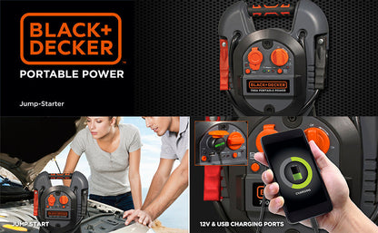 Black + Decker Jump Starter & Power Station