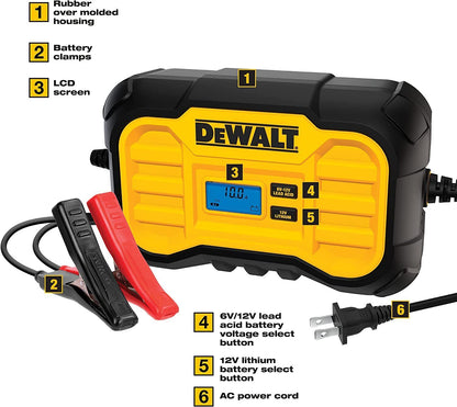 DeWalt DXAEC10 Professional 10 Amp Battery Charger | Professional Charger Showroom- E.S.N Tools